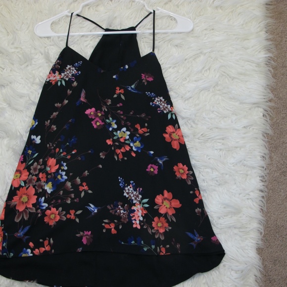 Express Women's Portofino Sleeveless date night summer Tank Shirt Size Small EUC - Picture 5 of 6